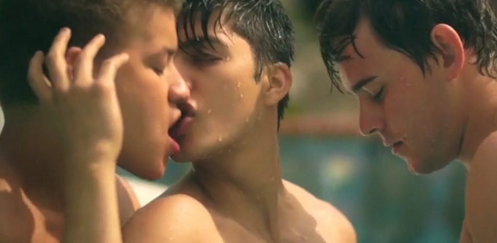 Bel Ami Orgy Threesome - Helix Studios gay boys orgy video - Gay Porn Wire