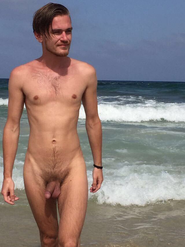 Hung men at nude beaches